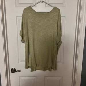 Women’s Green luxe Shirt